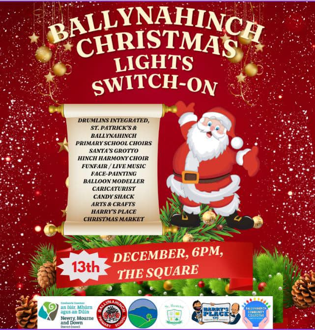 Ballynahinch Christmas Light Switch on rescheduled date